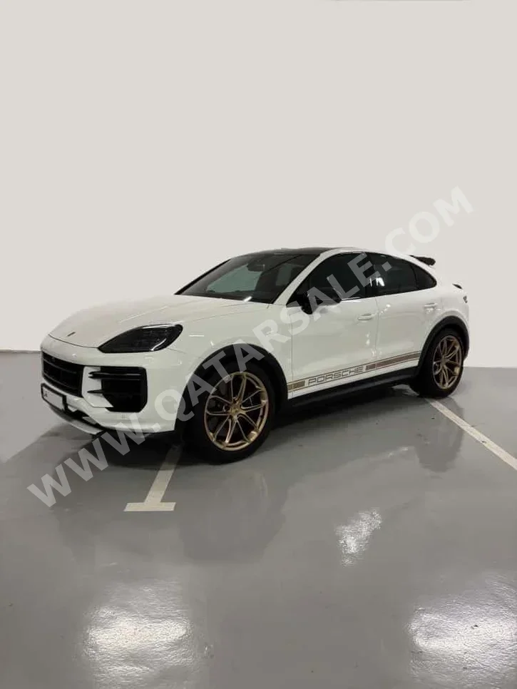 Porsche  Cayenne  Turbo GT  2024  Automatic  12,000 Km  8 Cylinder  Four Wheel Drive (4WD)  SUV  White  With Warranty
