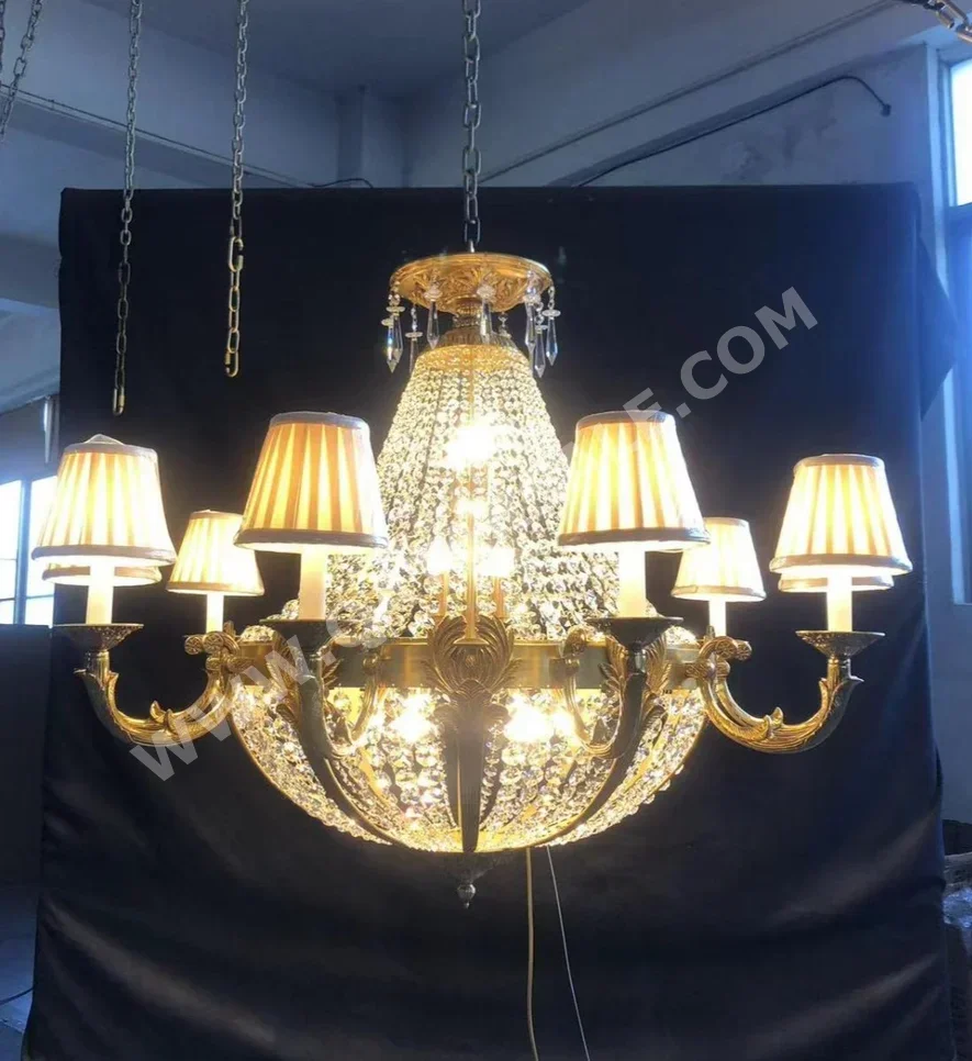Lighting - Chandelier  - Gold