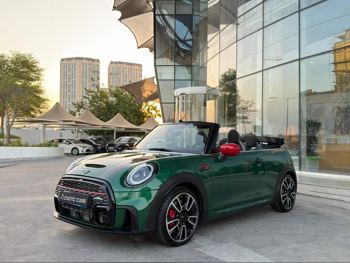Mini  Cooper  JCW  2022  Automatic  31,000 Km  4 Cylinder  Front Wheel Drive (FWD)  Convertible  Green  With Warranty