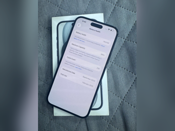هواتف نقالة ابل  - ايفون 14  - بلس  - أسود  - 512 جيجابايت  - تحت الضمان