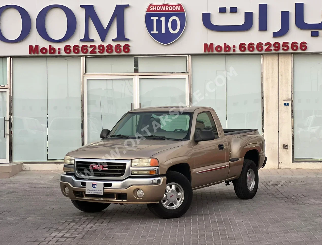 جي ام سي  سييرا  1500  2005  اوتوماتيك  431,000 كم  8 سلندر  دفع رباعي  بيكب  ذهبي