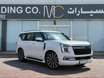 نيسان  باترول  بلاتنيوم  2026  اوتوماتيك  0 كم  6 سلندر  دفع رباعي  اس يو في  أبيض  تحت الضمان