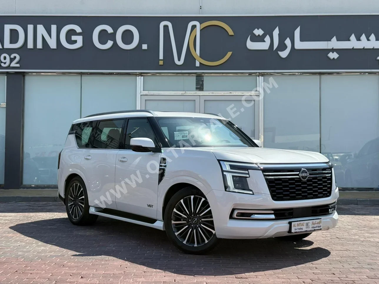 نيسان  باترول  بلاتنيوم  2026  اوتوماتيك  0 كم  6 سلندر  دفع رباعي  اس يو في  أبيض  تحت الضمان