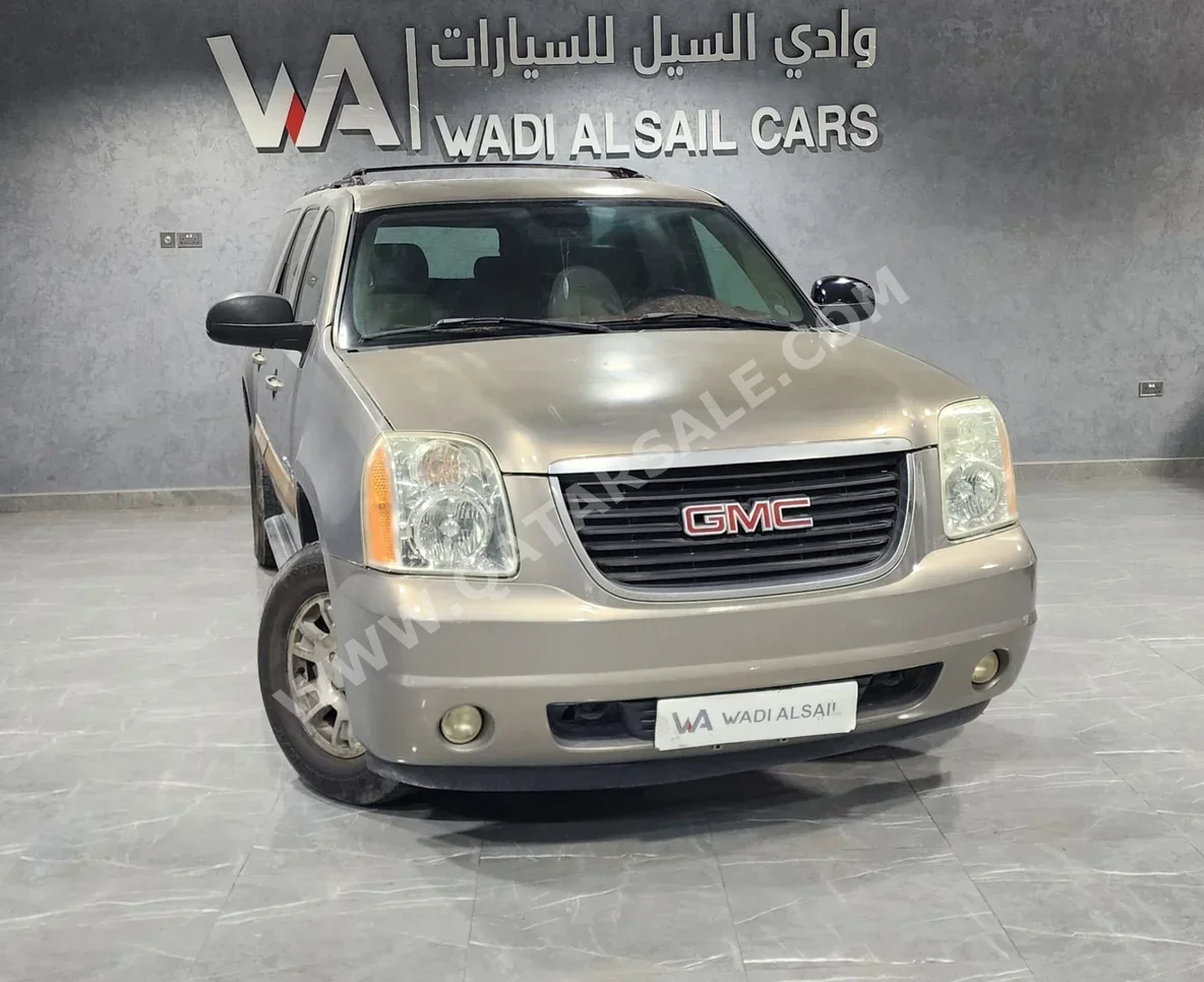 جي ام سي  يوكون  اكس إل  2007  اوتوماتيك  250,000 كم  8 سلندر  دفع رباعي  اس يو في  ذهبي