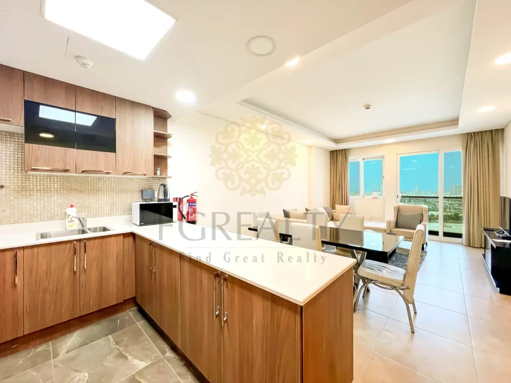 2 Bedrooms  Apartment  For Sale  in Lusail -  Al Erkyah  Fully Furnished