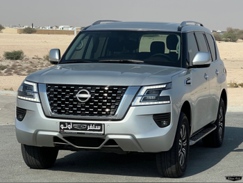 Nissan  Patrol  SE  2024  Automatic  49,000 Km  6 Cylinder  Four Wheel Drive (4WD)  SUV  Silver  With Warranty