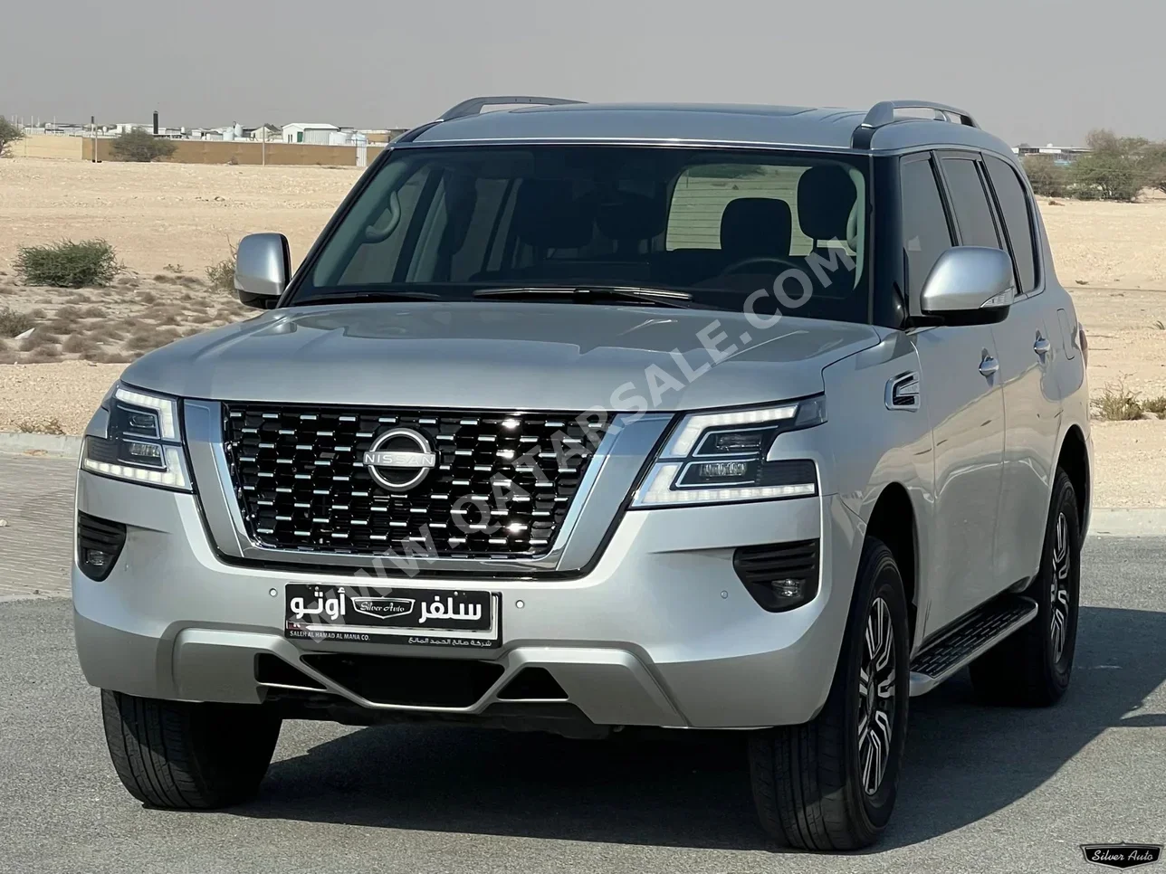 Nissan  Patrol  SE  2024  Automatic  49,000 Km  6 Cylinder  Four Wheel Drive (4WD)  SUV  Silver  With Warranty