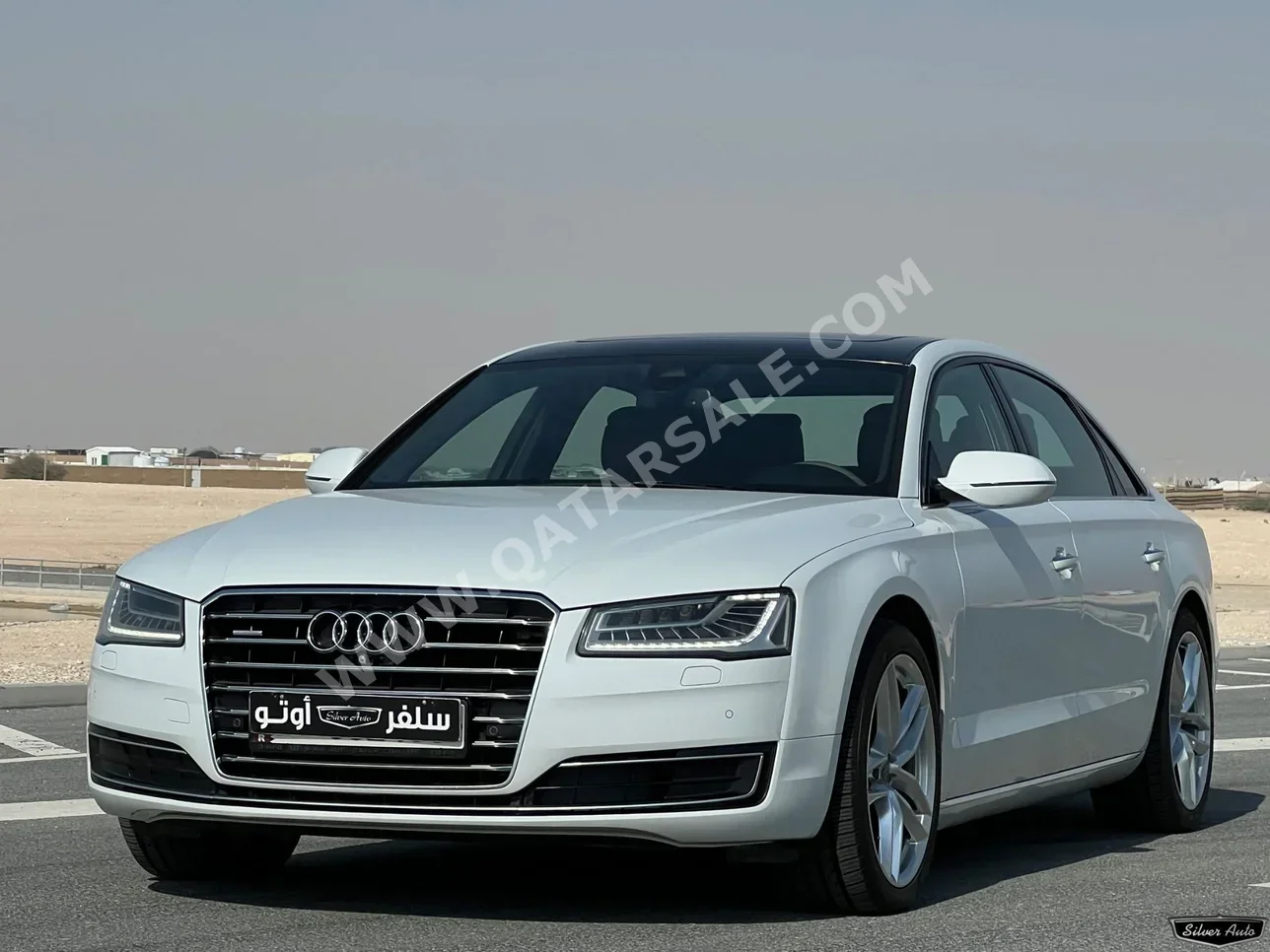 Audi  A8  L  2016  Automatic  105,000 Km  6 Cylinder  All Wheel Drive (AWD)  Sedan  White