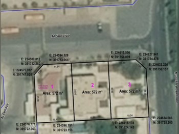 اراضي للبيع  في الريان  - لوعيب  -المساحة 1,715 متر مربع