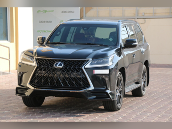 Lexus  LX  570 S Black Edition  2020  Automatic  300,000 Km  8 Cylinder  Four Wheel Drive (4WD)  SUV  Black