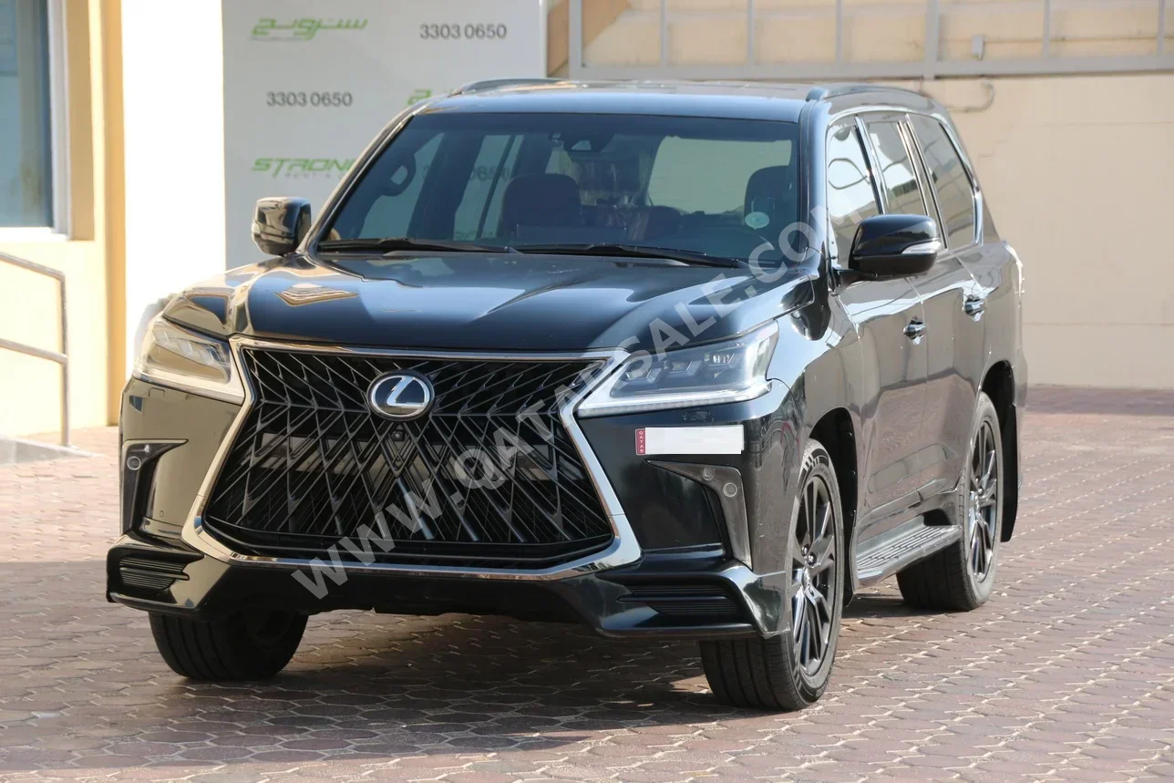 Lexus  LX  570 S Black Edition  2020  Automatic  300,000 Km  8 Cylinder  Four Wheel Drive (4WD)  SUV  Black