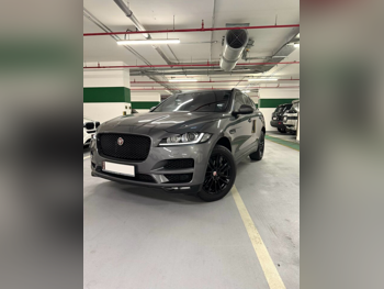 Jaguar  F-Pace  S  2018  Automatic  65,000 Km  4 Cylinder  Four Wheel Drive (4WD)  SUV  Gray