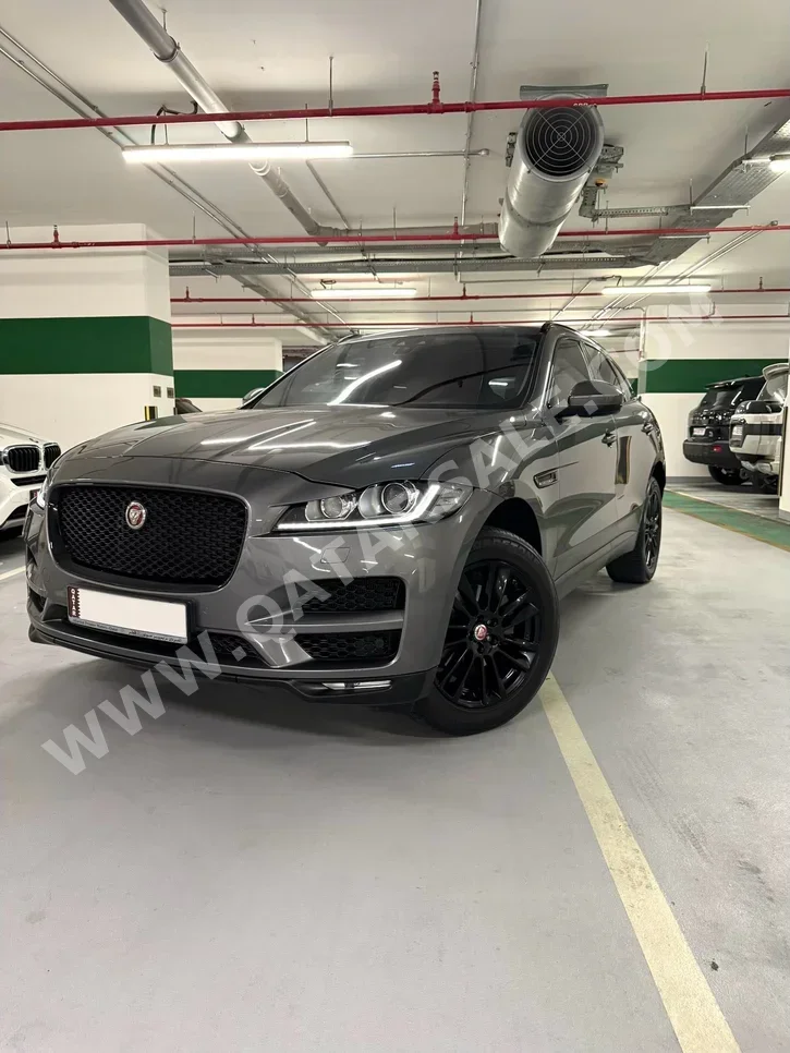 Jaguar  F-Pace  S  2018  Automatic  65,000 Km  4 Cylinder  Four Wheel Drive (4WD)  SUV  Gray