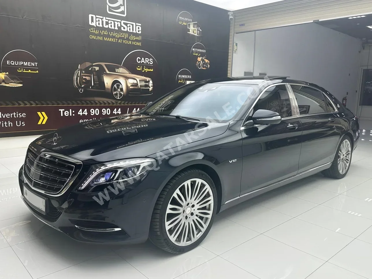 Mercedes-Benz  Maybach  S600  2016  Automatic  8,400 Km  12 Cylinder  All Wheel Drive (AWD)  Sedan  Dark Blue