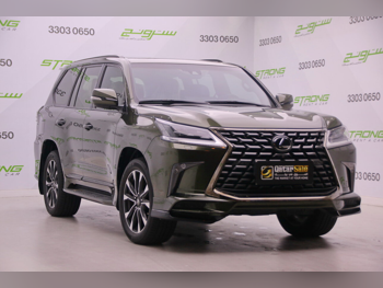Lexus  LX  570 S Black Edition  2021  Automatic  215,000 Km  8 Cylinder  Four Wheel Drive (4WD)  SUV  Green