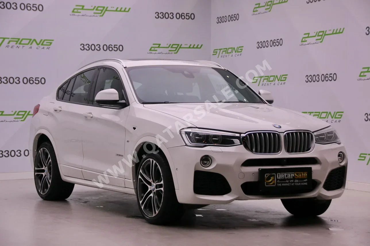 BMW  X-Series  X4  2017  Automatic  115,000 Km  4 Cylinder  Four Wheel Drive (4WD)  SUV  White