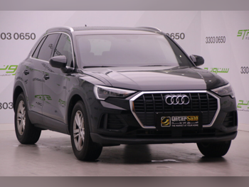 Audi  Q3  40 TFSI Quattro  2022  Automatic  53,800 Km  4 Cylinder  Front Wheel Drive (FWD)  SUV  Black  With Warranty