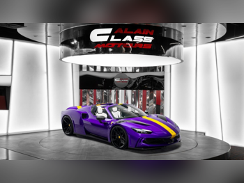 Ferrari  296  GTS  2025  Automatic  130 Km  6 Cylinder  Rear Wheel Drive (RWD)  Convertible  Purple