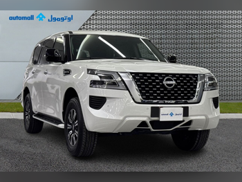 Nissan  Patrol  2023  Automatic  18,496 Km  6 Cylinder  Four Wheel Drive (4WD)  SUV  White  With Warranty