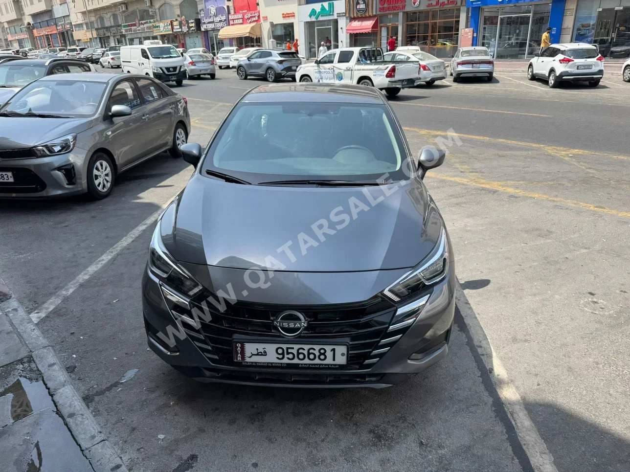 نيسان  صني  4 سلندر  سيدان  رصاصي  2024