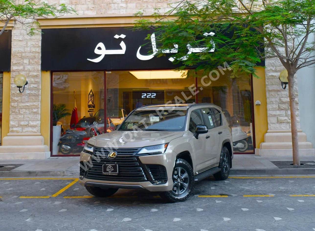 Lexus LX 600 Overtrail 2025 Automatic 0 Km 6 Cylinder Four Wheel Drive (4WD) SUV Beige With Warranty