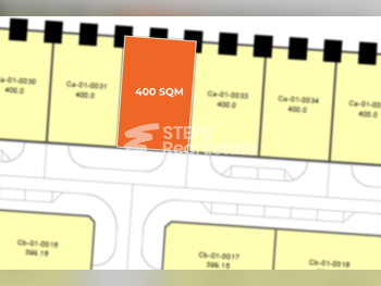 Lands For Sale in Lusail  -Area Size 400 Square Meter