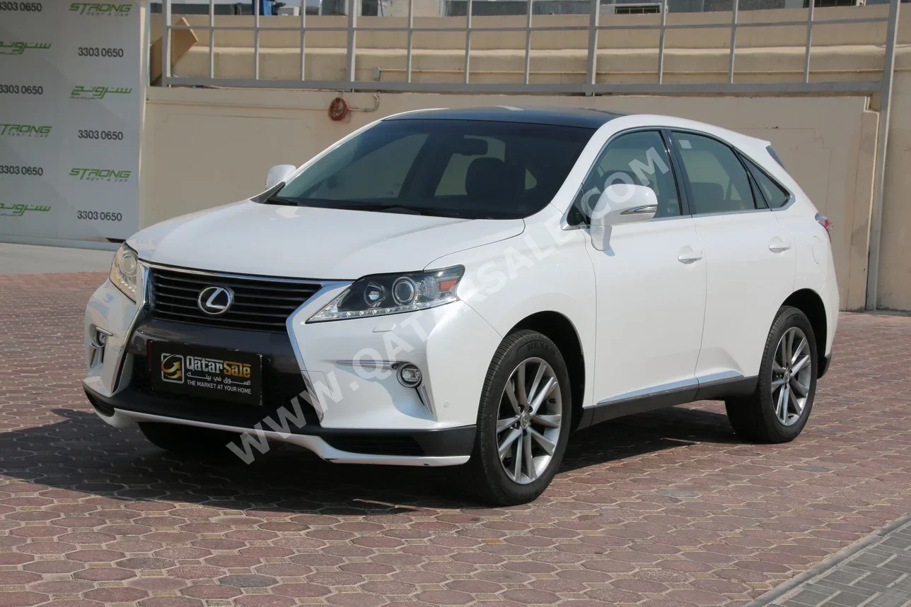 Lexus  RX  350  2015  Automatic  120,000 Km  6 Cylinder  Four Wheel Drive (4WD)  SUV  White