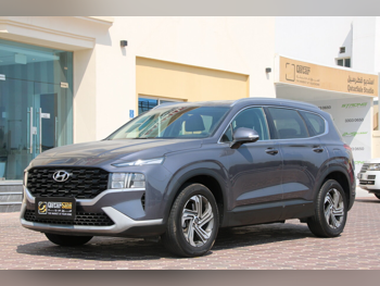 Hyundai  Santa Fe  2023  Automatic  67,000 Km  4 Cylinder  Four Wheel Drive (4WD)  SUV  Blue  With Warranty