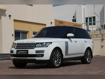 Land Rover  Range Rover  Vogue SE Super charged  2017  Automatic  144,000 Km  8 Cylinder  Four Wheel Drive (4WD)  SUV  White
