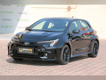 Toyota  Corolla  GR  2024  Manual  2,800 Km  3 Cylinder  Four Wheel Drive (4WD)  Hatchback  Black  With Warranty