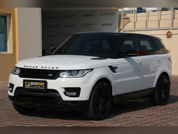 Land Rover  Range Rover  Sport Super charged  2014  Automatic  110,000 Km  8 Cylinder  Four Wheel Drive (4WD)  SUV  White