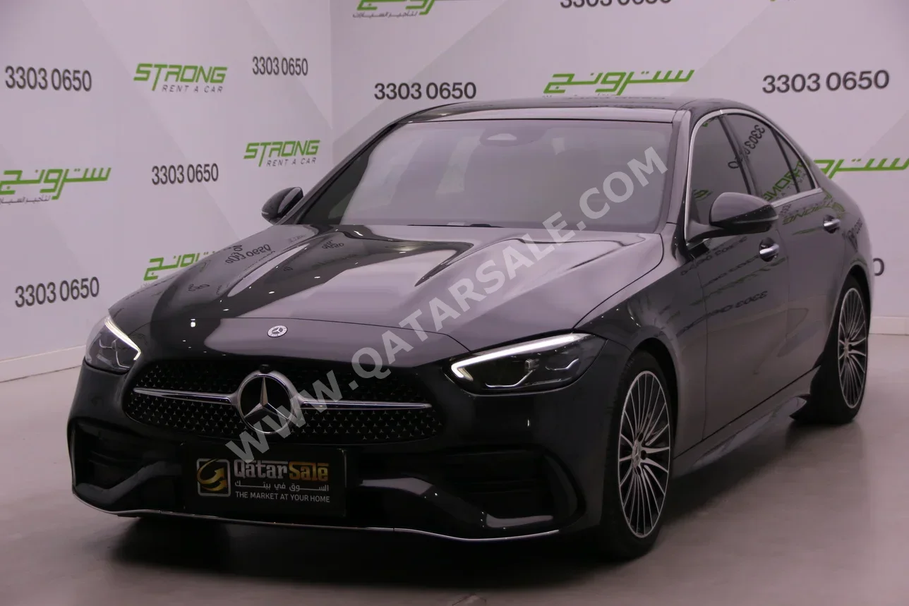 Mercedes-Benz  C-Class  200  2024  Automatic  15,000 Km  4 Cylinder  Rear Wheel Drive (RWD)  Sedan  Gray  With Warranty