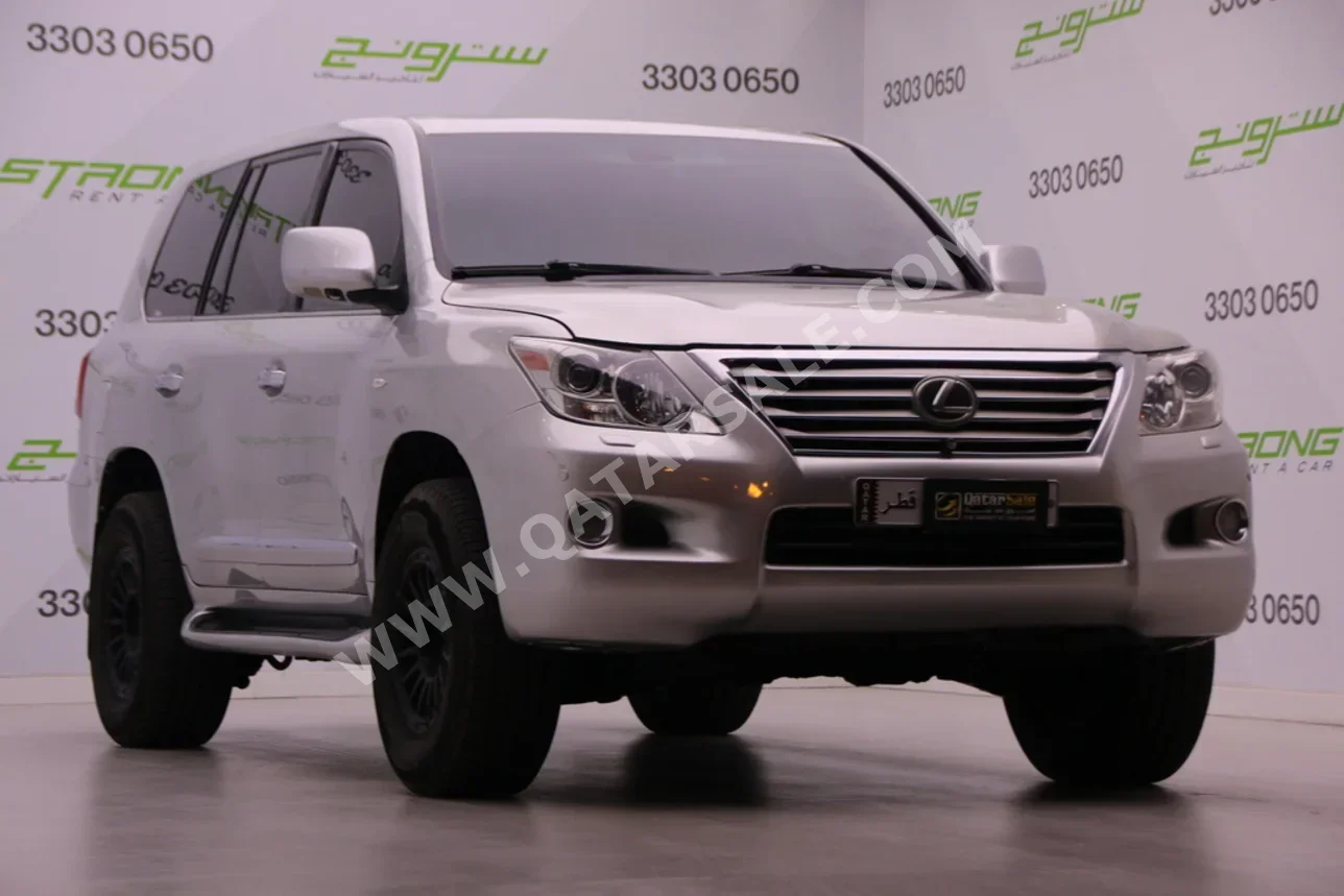 لكزس  ال اكس  570  2009  اوتوماتيك  446,000 كم  8 سلندر  دفع رباعي  اس يو في  فضي