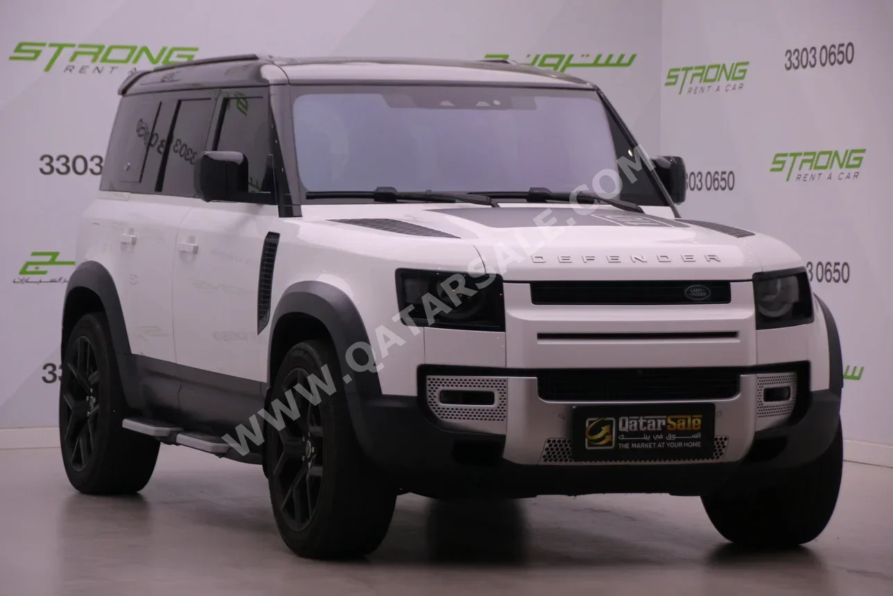 Land Rover  Defender  110  2020  Automatic  104,220 Km  6 Cylinder  Four Wheel Drive (4WD)  SUV  White