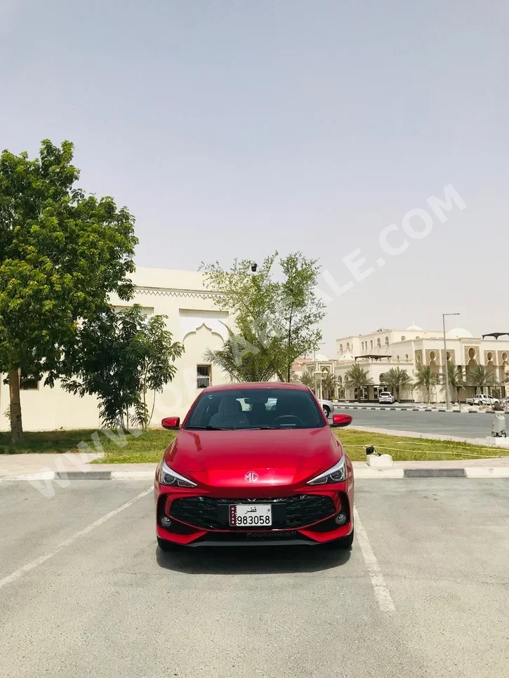 MG  MG 3  Sedan  Red  2025