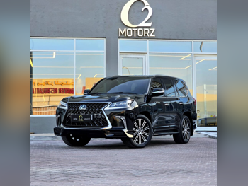 Lexus  LX  570 S  2018  Automatic  74,000 Km  8 Cylinder  Four Wheel Drive (4WD)  SUV  Black