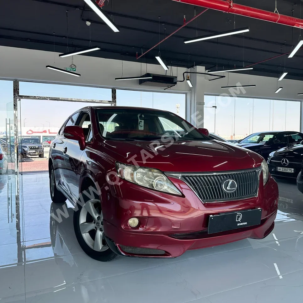 Lexus  RX  350  2011  Automatic  232,000 Km  6 Cylinder  Four Wheel Drive (4WD)  SUV  Maroon
