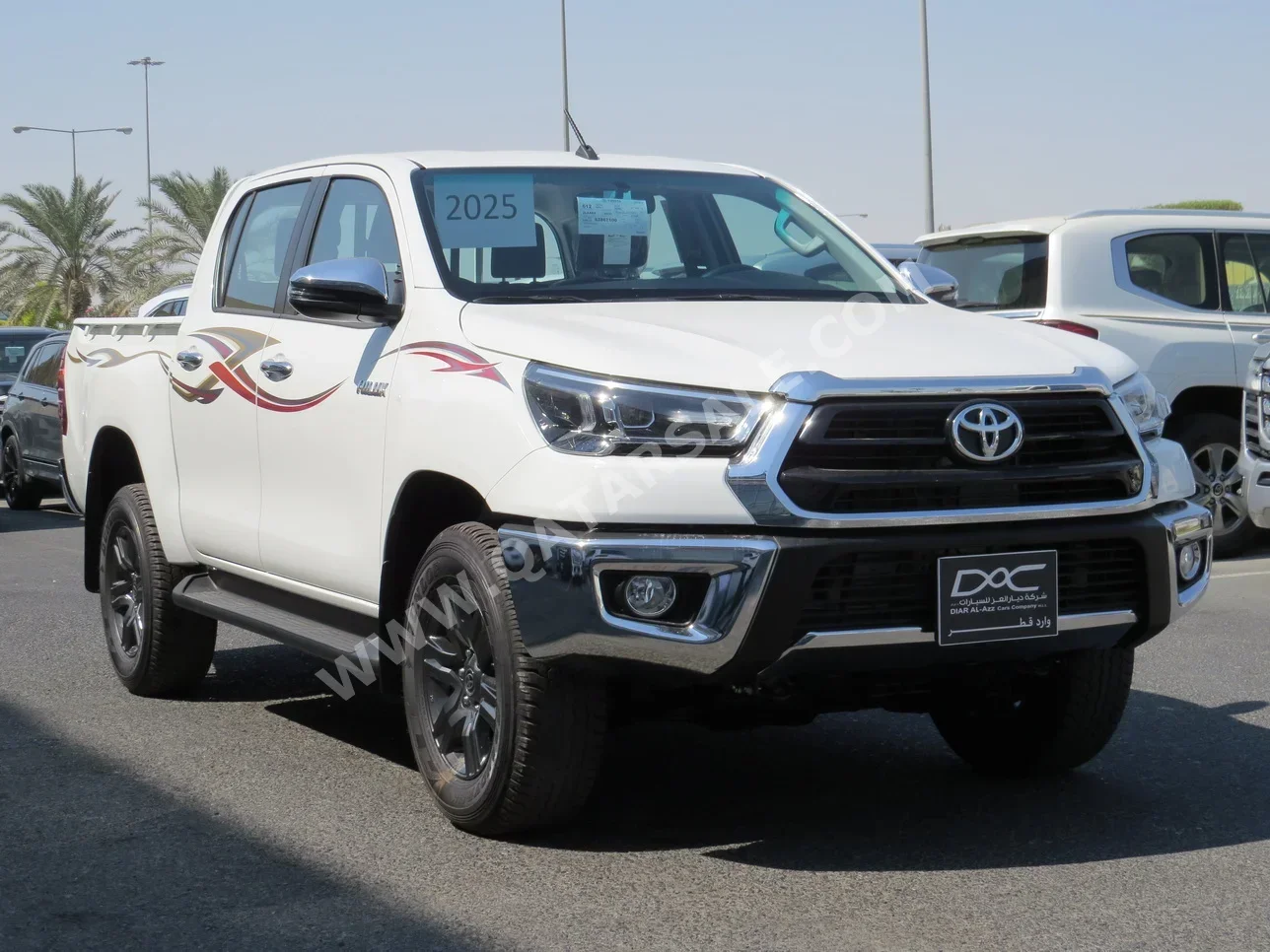 Toyota  Hilux  2025  Automatic  0 Km  4 Cylinder  Four Wheel Drive (4WD)  Pick Up  White  With Warranty