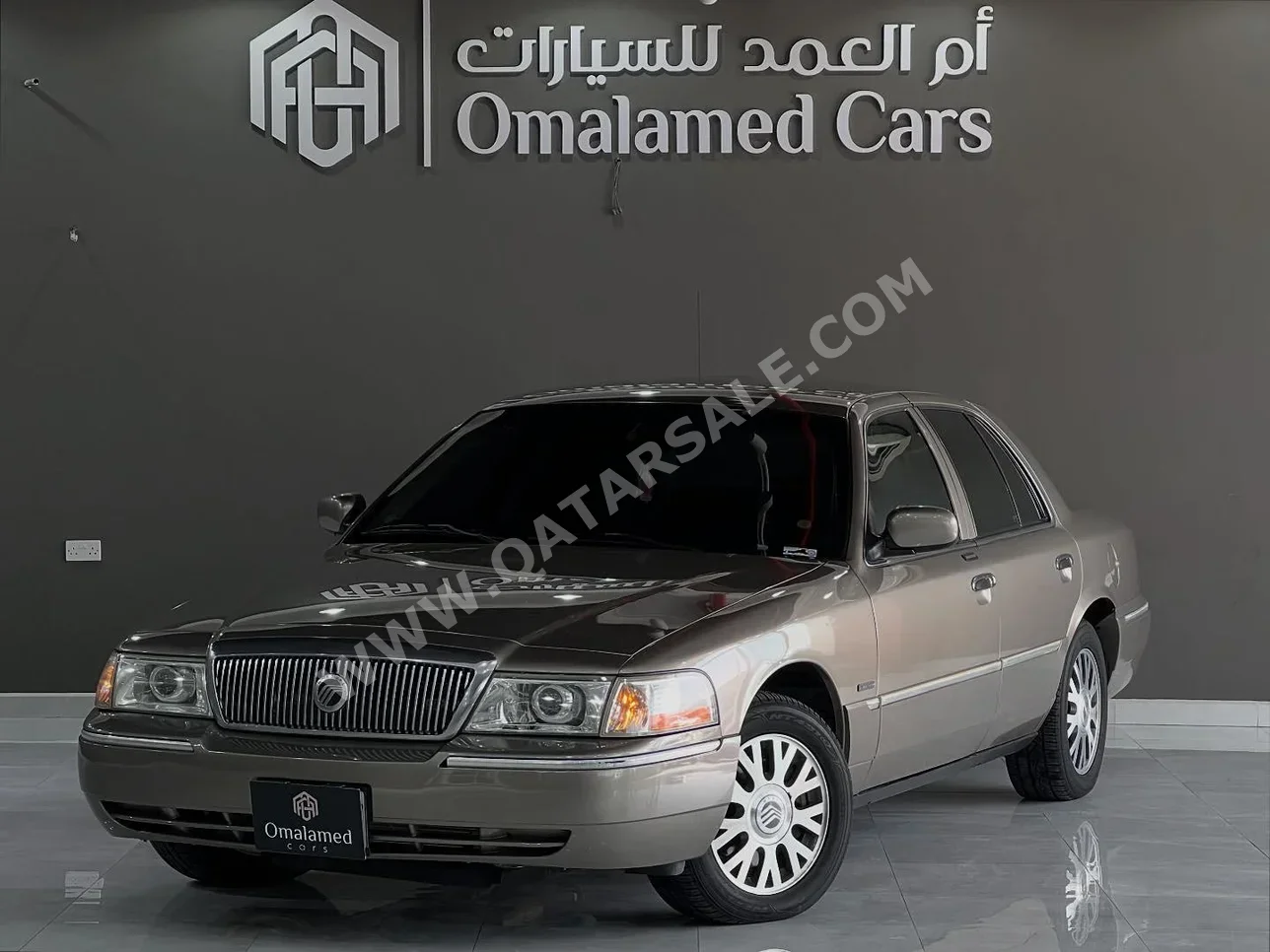 ميركوري  غراند ماركيز  2005  اوتوماتيك  190,000 كم  6 سلندر  دفع خلفي  سيدان  ذهبي