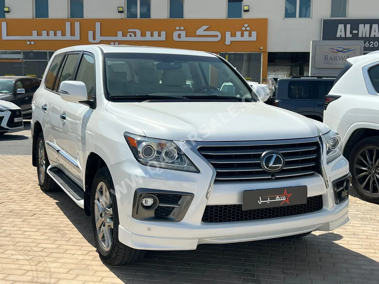 لكزس  ال اكس  570 اس  2015  اوتوماتيك  138,000 كم  8 سلندر  دفع رباعي  اس يو في  أبيض