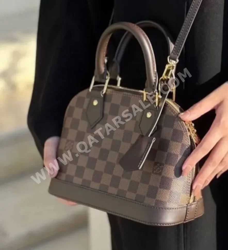 Bags  - Louis Vuitton  - Brown  - Genuine Leather  - For Women