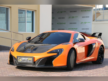 ماكلارين  650 S  سبايدر  2015  اوتوماتيك  116,000 كم  8 سلندر  دفع خلفي  كشف  برتقالي