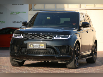 Land Rover  Range Rover  Sport HSE Dynamic  2019  Automatic  128,000 Km  8 Cylinder  Four Wheel Drive (4WD)  SUV  Black