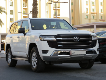Toyota  Land Cruiser  GX  2023  Automatic  85,500 Km  6 Cylinder  Four Wheel Drive (4WD)  SUV  White