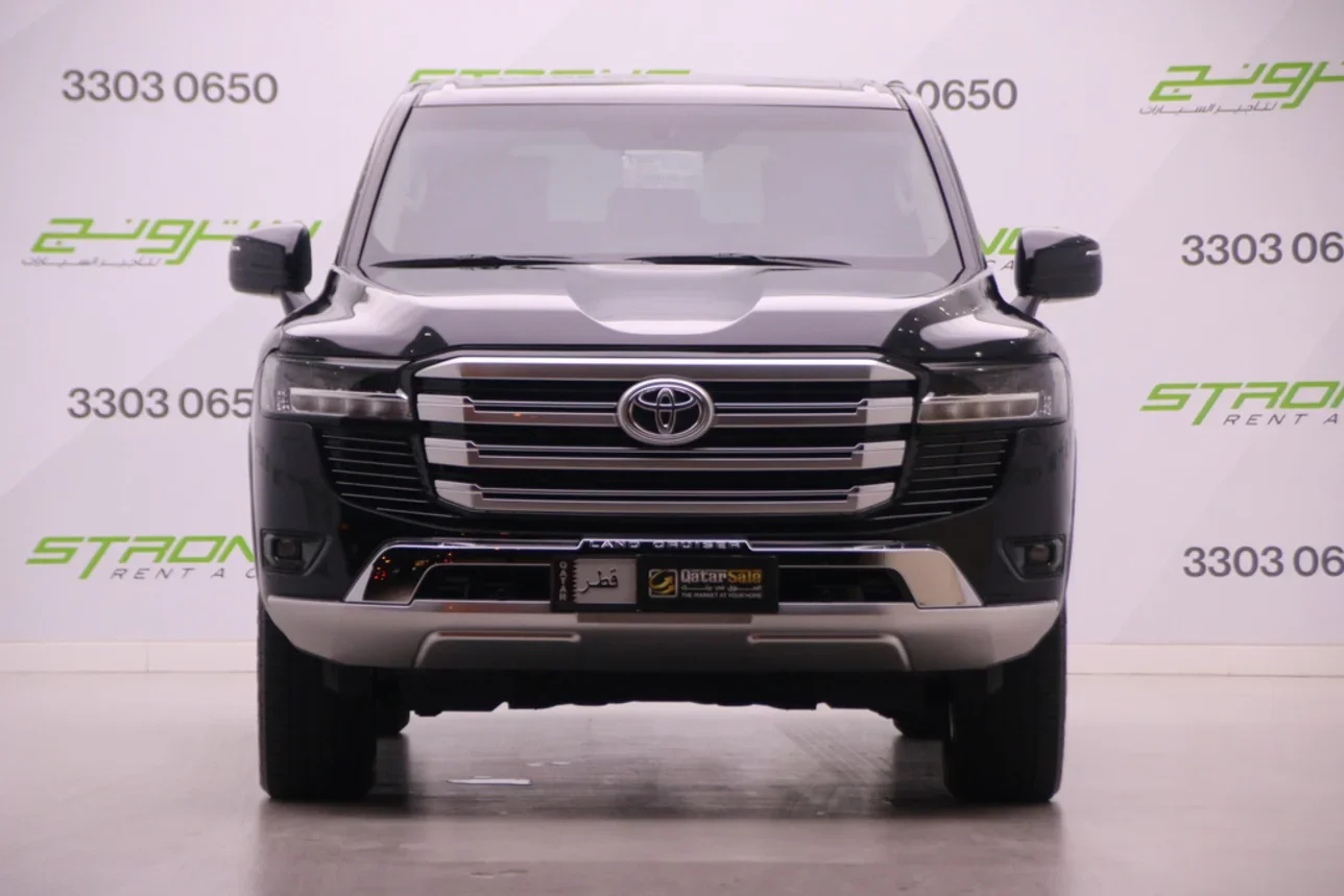 Toyota Land Cruiser GXR Twin Turbo 2022 Automatic 68,000 Km 6 Cylinder Four Wheel Drive (4WD) SUV Black