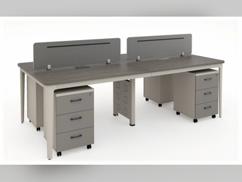 Desks & Computer Desks - Partition Desk  - Merir Furniture  - Gray