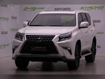 Lexus  GX  460  2023  Automatic  3,700 Km  8 Cylinder  Four Wheel Drive (4WD)  SUV  White  With Warranty