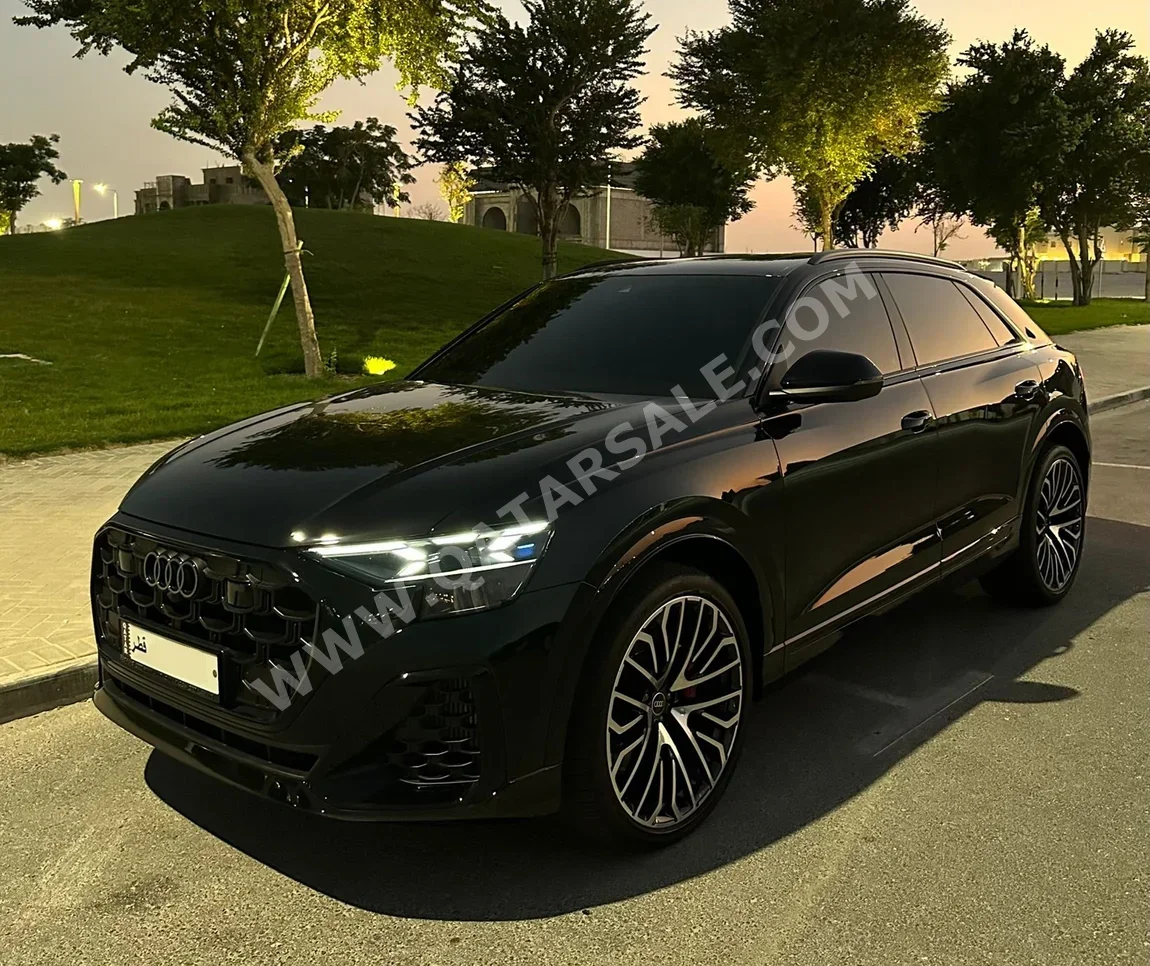 Audi  SQ8  2024  Automatic  27,500 Km  8 Cylinder  All Wheel Drive (AWD)  SUV  Black  With Warranty