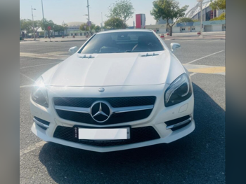Mercedes-Benz SL 500 2013 Automatic 128,829 Km 8 Cylinder Rear Wheel Drive (RWD) Convertible White