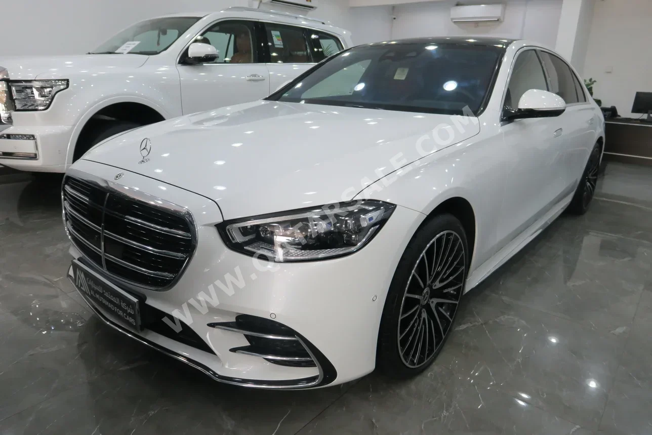Mercedes-Benz  S-Class  580  2024  Automatic  0 Km  8 Cylinder  Rear Wheel Drive (RWD)  Sedan  White  With Warranty